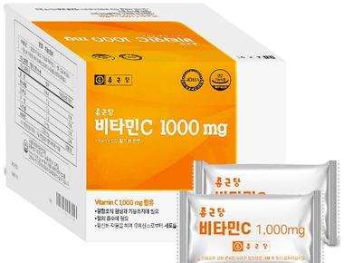 종근당 비타민C 1000mg x 300정 고함량 수용성 비타민 비타민씨 항산화 고용량비타민C 임산부비타민C 약국정품, 300정, 1개