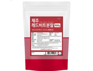 레드비트 분말 가루 제주산 100%, 1개, 500g