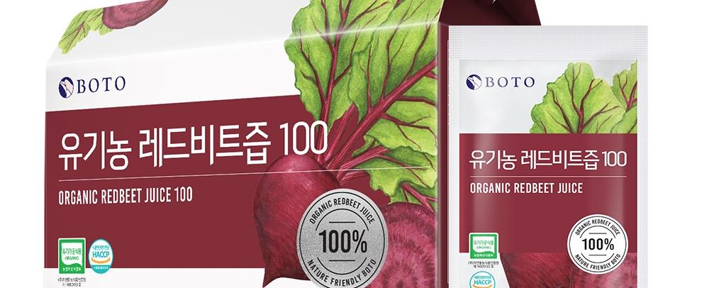 보뚜 유기농 레드비트즙 100, 90ml, 30개