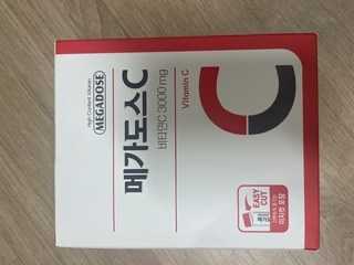 고려은단 메가도스C 비타민C 3000mg, 60포, 180g, 1개